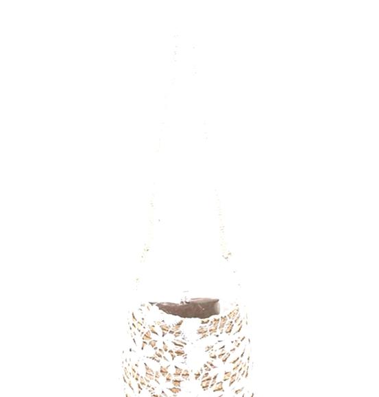 Stylish Floral Straw Design Handle Tote Bag - Picture 1 of 5